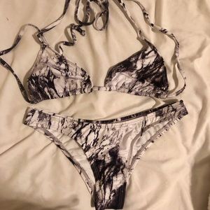 Brand New Fashionova Marble Bikini